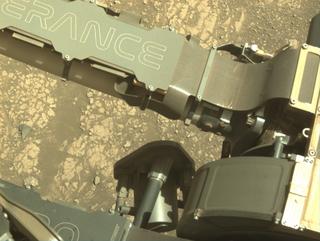View image taken on Mars, Mars Perseverance Sol 1523: Left Navigation Camera (Navcam)