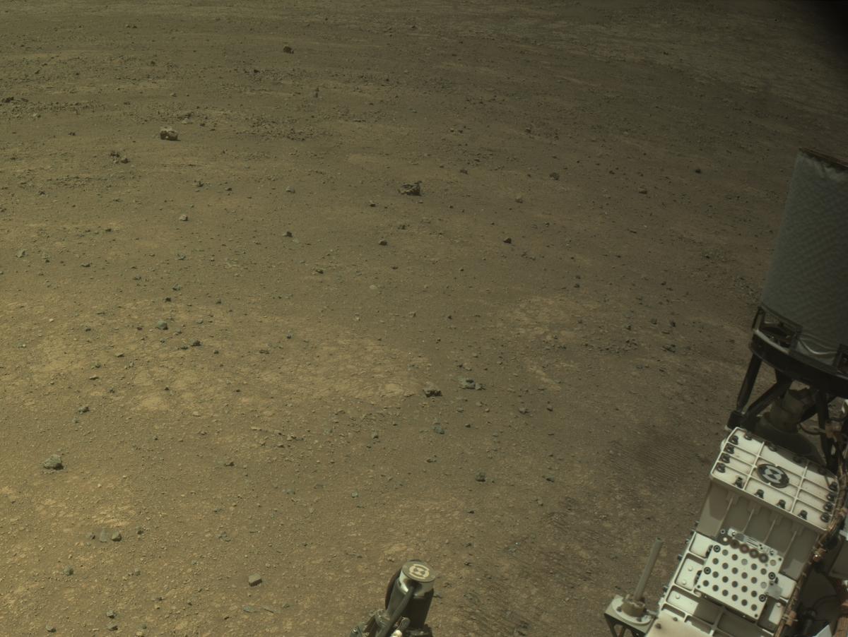 This image was taken by NAVCAM_RIGHT onboard NASA's Mars rover Perseverance on Sol 1523