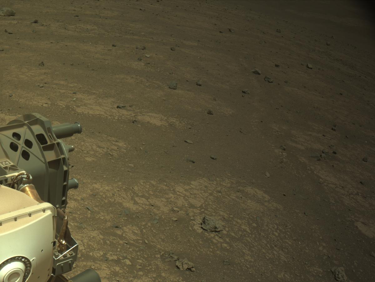 This image was taken by NAVCAM_LEFT onboard NASA's Mars rover Perseverance on Sol 1524