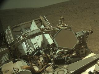 View image taken on Mars, Mars Perseverance Sol 1524: Right Navigation Camera (Navcam)
