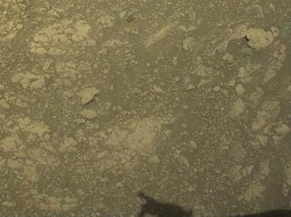 View image taken on Mars, Mars Perseverance Sol 1526: Front Left Hazard Avoidance Camera (Hazcam)