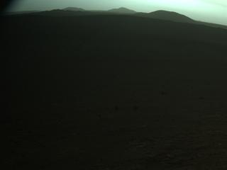 View image taken on Mars, Mars Perseverance Sol 1528: Left Navigation Camera (Navcam)