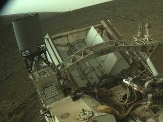 View image taken on Mars, Mars Perseverance Sol 1528: Left Navigation Camera (Navcam)