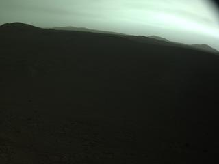 View image taken on Mars, Mars Perseverance Sol 1528: Left Navigation Camera (Navcam)