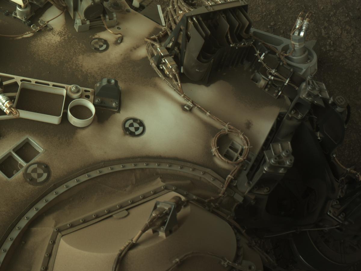 This image was taken by NAVCAM_RIGHT onboard NASA's Mars rover Perseverance on Sol 1528