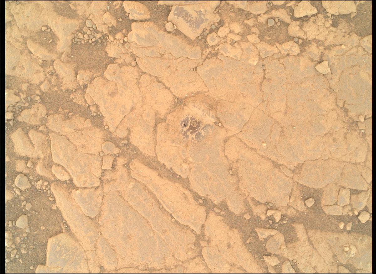 This image was taken by SHERLOC_WATSON onboard NASA's Mars rover Perseverance on Sol 1528