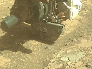 View image taken on Mars, Mars Perseverance Sol 1531: Front Left Hazard Avoidance Camera (Hazcam)