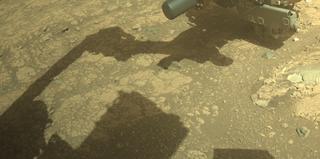 View image taken on Mars, Mars Perseverance Sol 1531: Front Right Hazard Avoidance Camera (Hazcam)