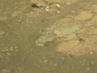 View image taken on Mars, Mars Perseverance Sol 1538: Front Right Hazard Avoidance Camera (Hazcam)