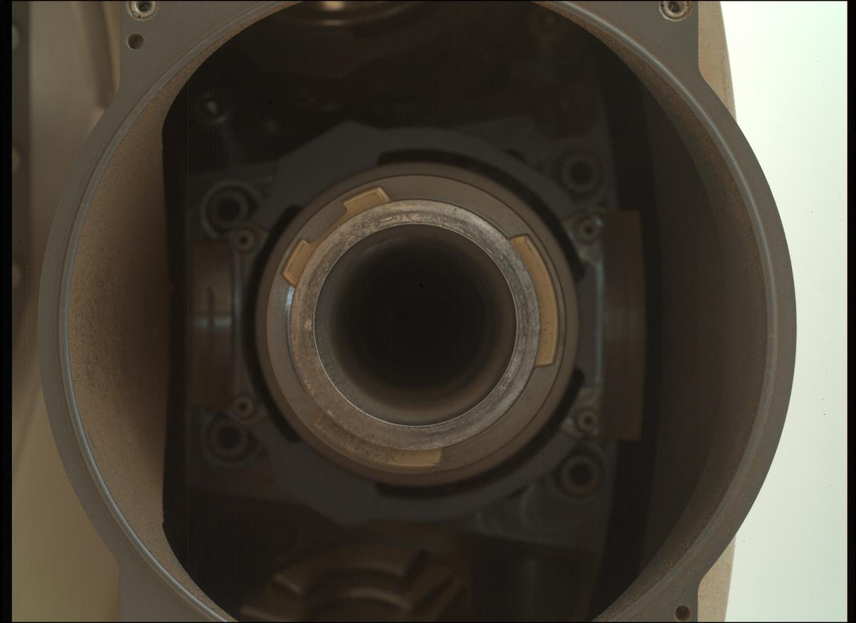 This image was taken by SHERLOC_WATSON onboard NASA's Mars rover Perseverance on Sol 1538