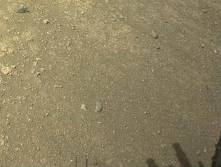 View image taken on Mars, Mars Perseverance Sol 1540: Front Left Hazard Avoidance Camera (Hazcam)