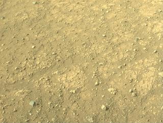 View image taken on Mars, Mars Perseverance Sol 1540: Front Right Hazard Avoidance Camera (Hazcam)