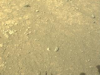 View image taken on Mars, Mars Perseverance Sol 1540: Front Right Hazard Avoidance Camera (Hazcam)