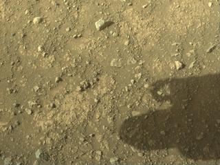 View image taken on Mars, Mars Perseverance Sol 1540: Front Right Hazard Avoidance Camera (Hazcam)