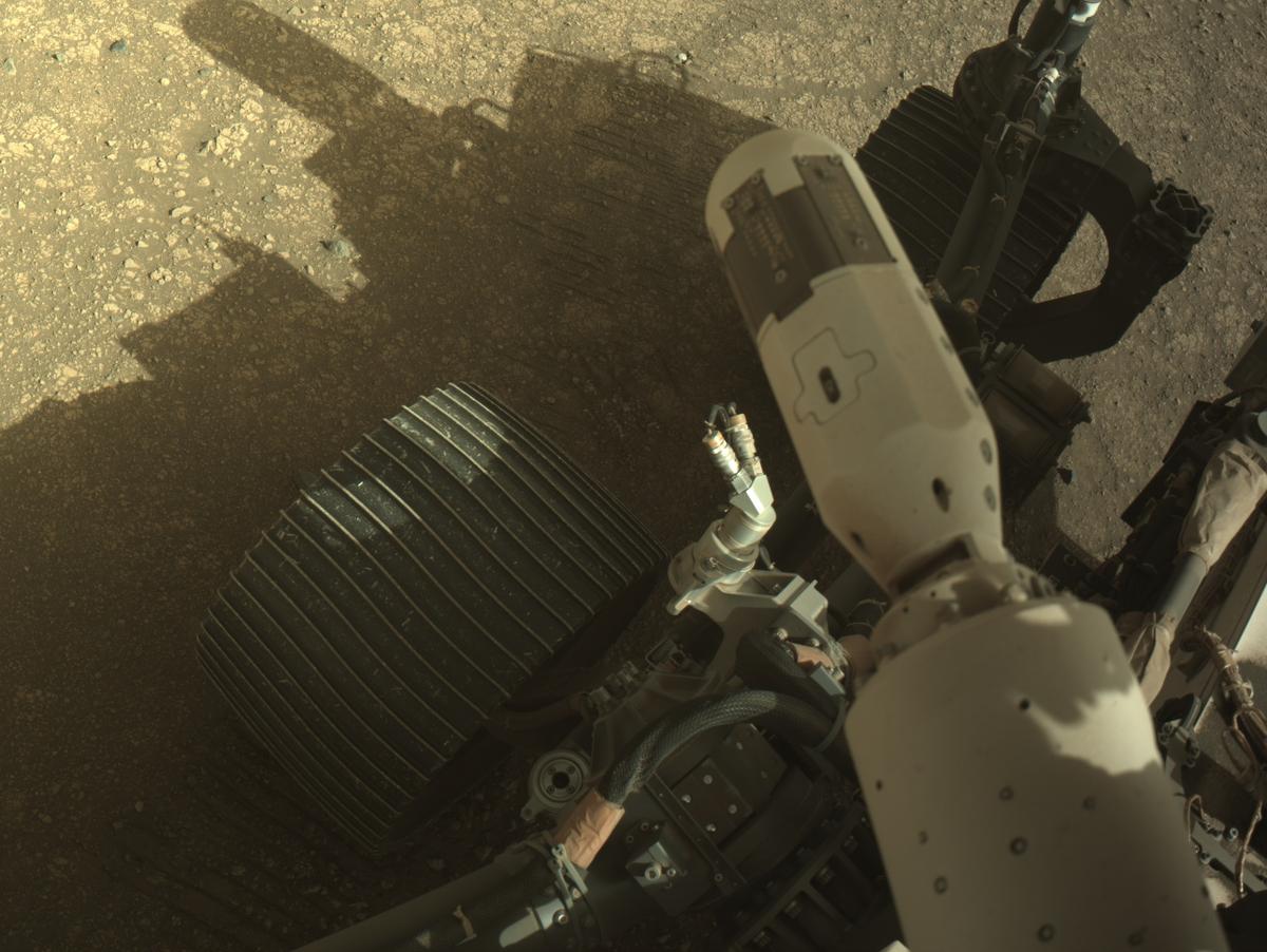 This image was taken by NAVCAM_LEFT onboard NASA's Mars rover Perseverance on Sol 1540