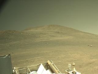 View image taken on Mars, Mars Perseverance Sol 1542: Left Navigation Camera (Navcam)