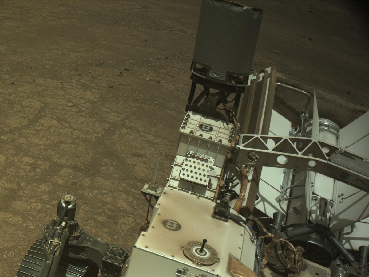 This image was taken by NAVCAM_RIGHT onboard NASA's Mars rover Perseverance on Sol 1542