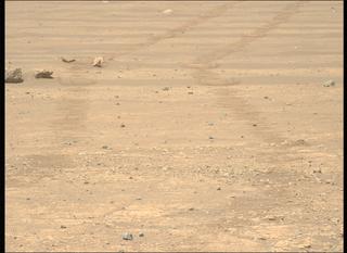 View image taken on Mars, Mars Perseverance Sol 1544: Left Mastcam-Z Camera