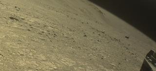 View image taken on Mars, Mars Perseverance Sol 1545: Front Right Hazard Avoidance Camera (Hazcam)