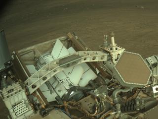 View image taken on Mars, Mars Perseverance Sol 1545: Left Navigation Camera (Navcam)