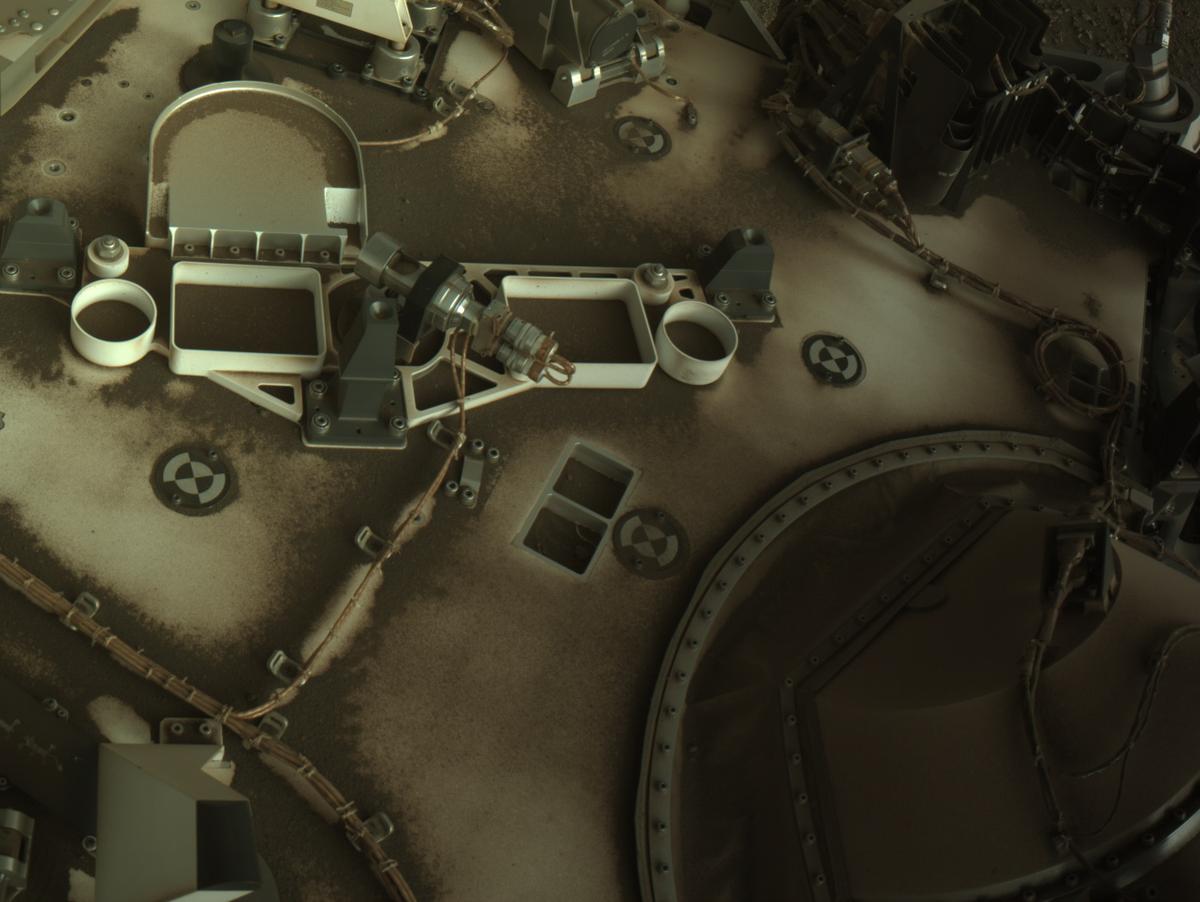 This image was taken by NAVCAM_LEFT onboard NASA's Mars rover Perseverance on Sol 1545