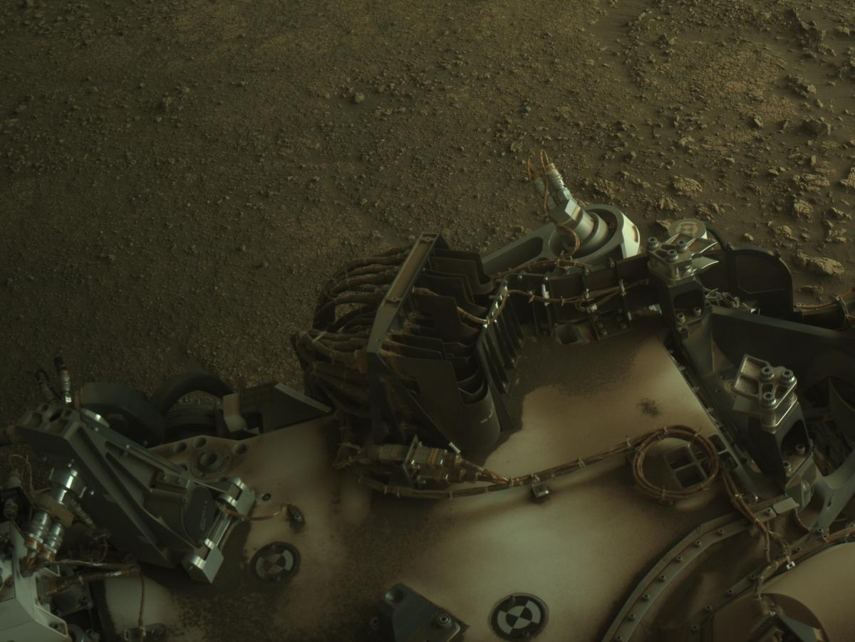 This image was taken by NAVCAM_LEFT onboard NASA's Mars rover Perseverance on Sol 1545