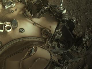 View image taken on Mars, Mars Perseverance Sol 1545: Right Navigation Camera (Navcam)