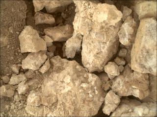 View image taken on Mars, Mars Perseverance Sol 1545: WATSON Camera 