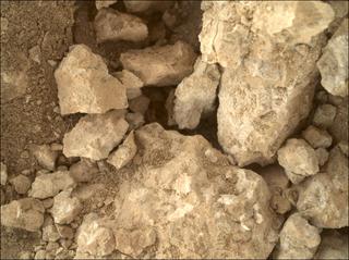 View image taken on Mars, Mars Perseverance Sol 1545: WATSON Camera 