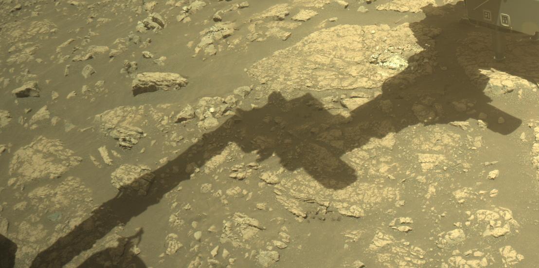 This image was taken by FRONT_HAZCAM_RIGHT_A onboard NASA's Mars rover Perseverance on Sol 1547