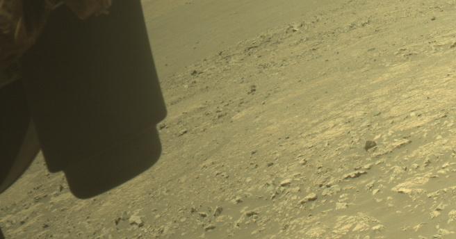 This image was taken by FRONT_HAZCAM_LEFT_A onboard NASA's Mars rover Perseverance on Sol 1548