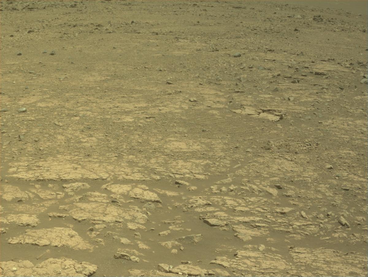 This image was taken by FRONT_HAZCAM_LEFT_A onboard NASA's Mars rover Perseverance on Sol 1548