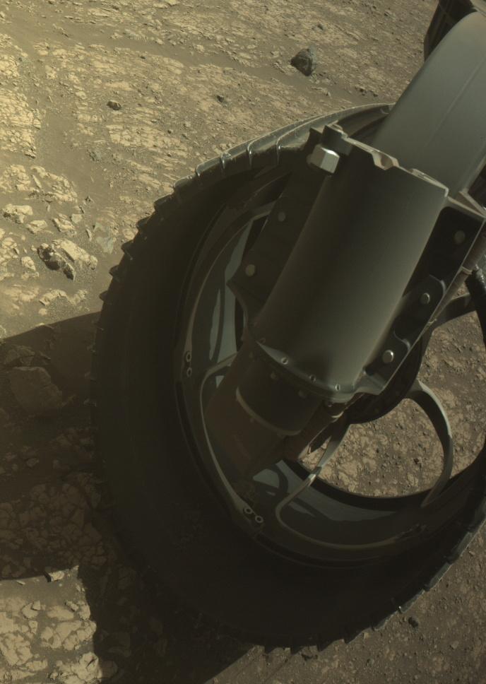 This image was taken by FRONT_HAZCAM_RIGHT_A onboard NASA's Mars rover Perseverance on Sol 1548