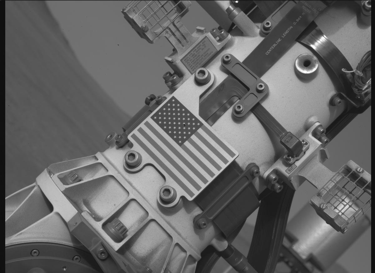 This image was taken by SHERLOC_WATSON onboard NASA's Mars rover Perseverance on Sol 1548