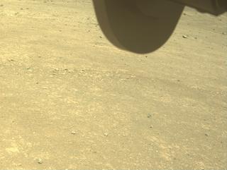 View image taken on Mars, Mars Perseverance Sol 1549: Front Right Hazard Avoidance Camera (Hazcam)