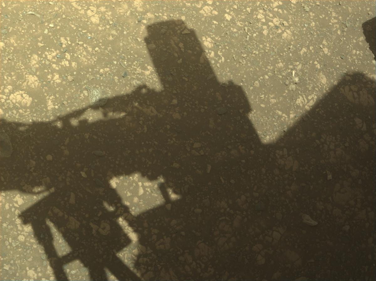 This image was taken by FRONT_HAZCAM_RIGHT_A onboard NASA's Mars rover Perseverance on Sol 1549