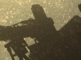 View image taken on Mars, Mars Perseverance Sol 1549: Front Right Hazard Avoidance Camera (Hazcam)