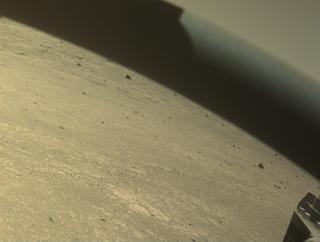 View image taken on Mars, Mars Perseverance Sol 1549: Front Right Hazard Avoidance Camera (Hazcam)