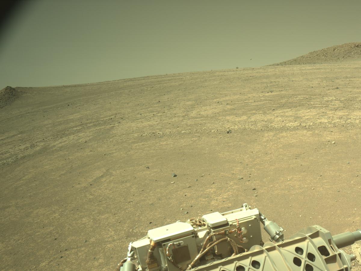 This image was taken by NAVCAM_LEFT onboard NASA's Mars rover Perseverance on Sol 1549