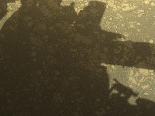 View image taken on Mars, Mars Perseverance Sol 1551: Front Left Hazard Avoidance Camera (Hazcam)