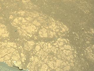 View image taken on Mars, Mars Perseverance Sol 1551: Left Navigation Camera (Navcam)