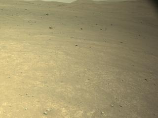 View image taken on Mars, Mars Perseverance Sol 1551: Left Navigation Camera (Navcam)