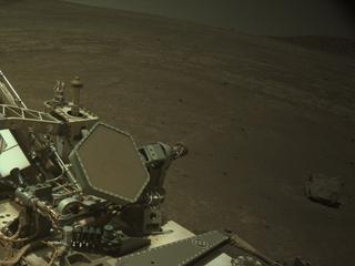 View image taken on Mars, Mars Perseverance Sol 1551: Left Navigation Camera (Navcam)