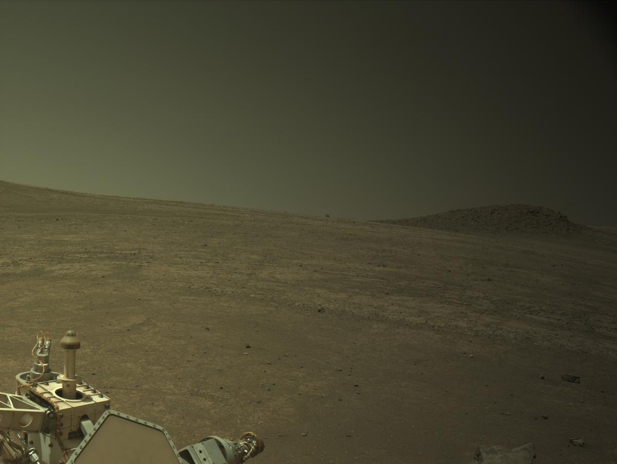 This image was taken by NAVCAM_LEFT onboard NASA's Mars rover Perseverance on Sol 1551