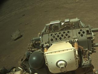 View image taken on Mars, Mars Perseverance Sol 1551: Right Navigation Camera (Navcam)