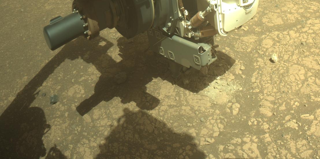 This image was taken by FRONT_HAZCAM_RIGHT_A onboard NASA's Mars rover Perseverance on Sol 1552