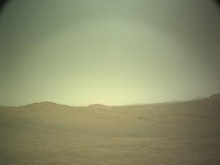 View image taken on Mars, Mars Perseverance Sol 1554: Left Navigation Camera (Navcam)