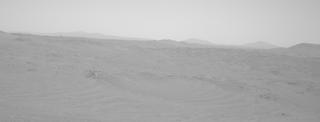 View image taken on Mars, Mars Perseverance Sol 1554: Left Navigation Camera (Navcam)