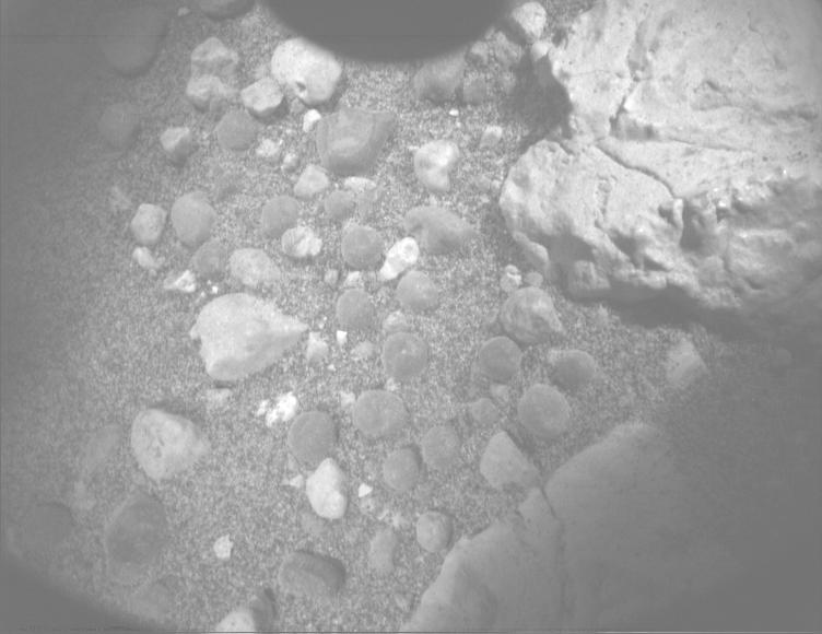 This image was taken by PIXL_MCC onboard NASA's Mars rover Perseverance on Sol 1555