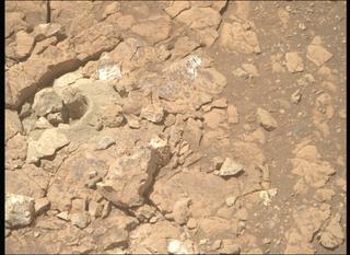 View image taken on Mars, Mars Perseverance Sol 1555: Right Mastcam-Z Camera